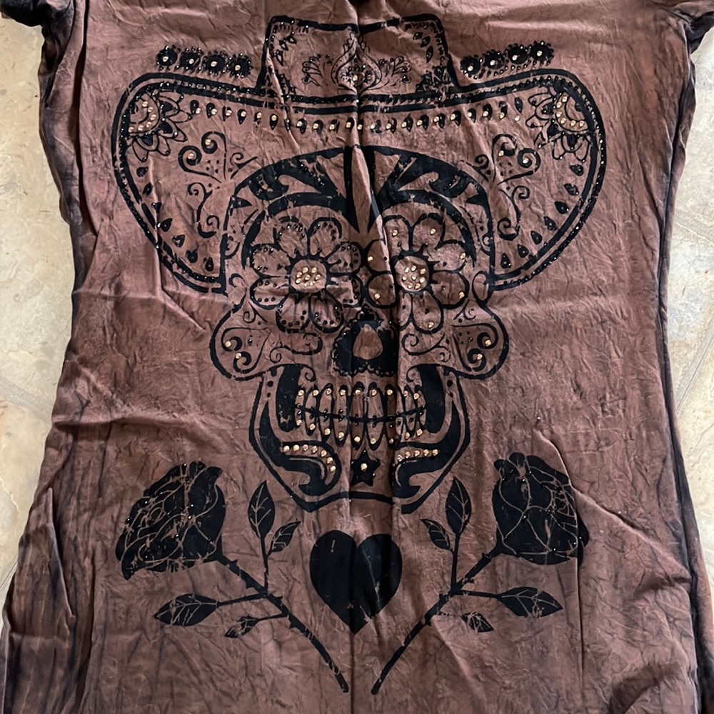 Womens Embellished T-Shirt
